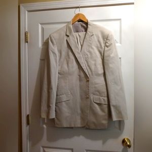 Men's 100% cotton suit